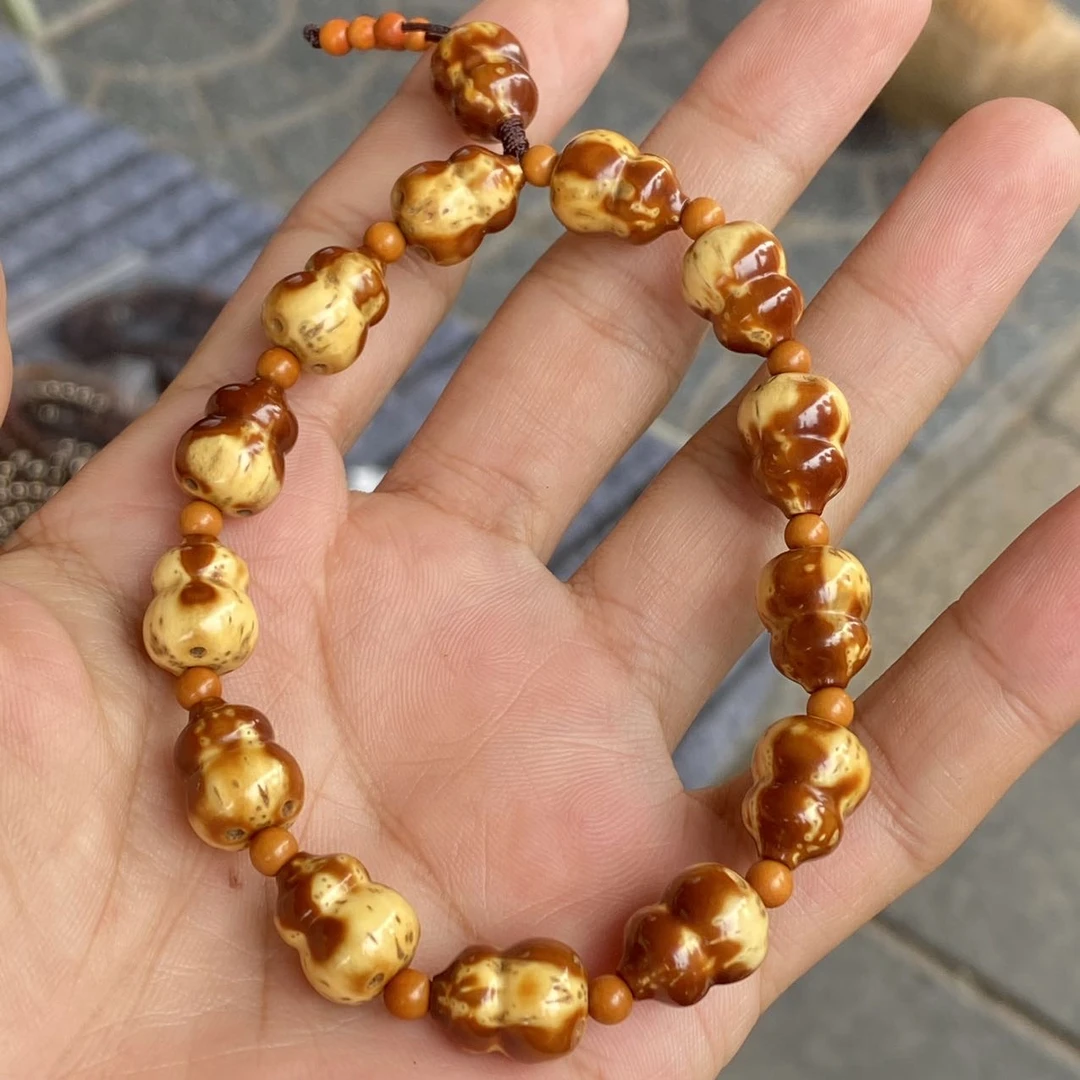 【佳哥严选】J37307-紫金鼠葫芦手串多样性发其一-9-10mm左右
