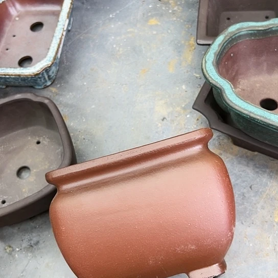 紫砂花盆漂亮漂亮