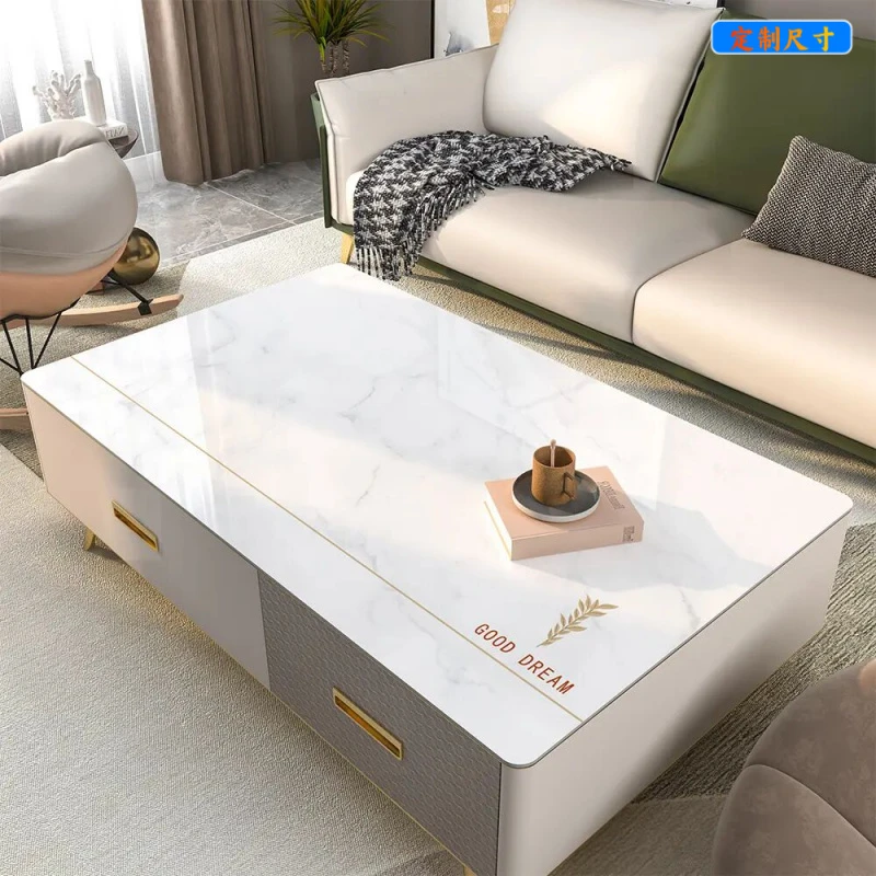 茶几桌垫简约免洗防油防水桌面保护垫高级感茶几桌布桌垫客厅台布