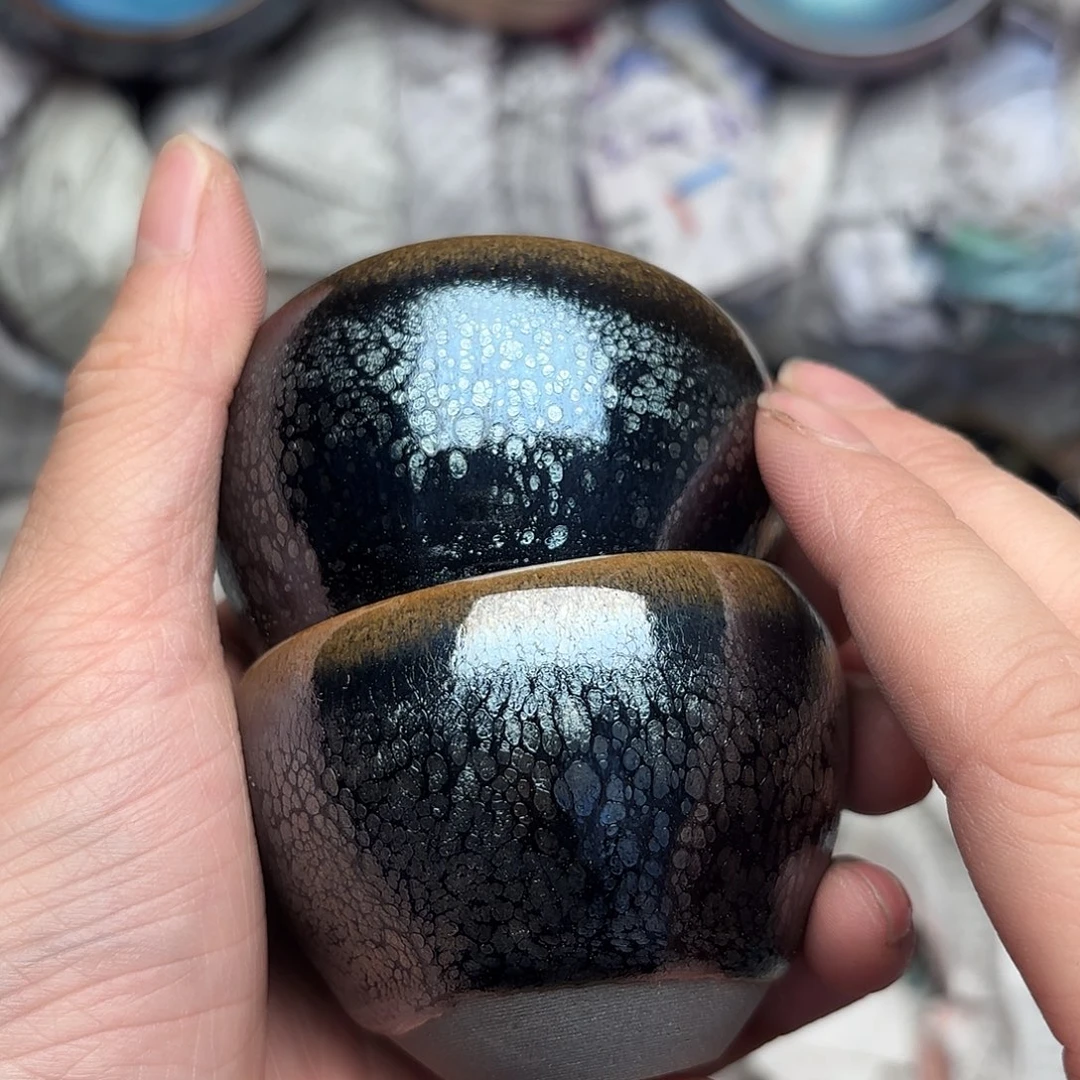 茶盏微瑕建盏主人杯一只