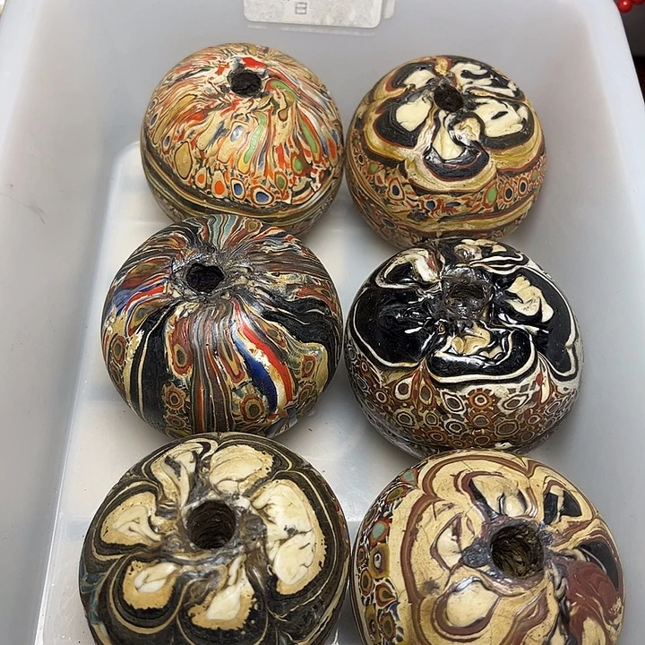 颈饰琉璃琉璃珠子一颗 可选