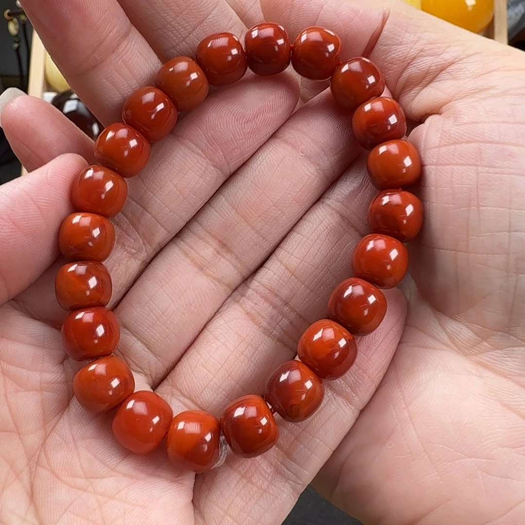 告***发手链未镶嵌南红玛瑙南红