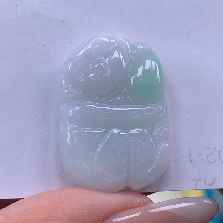 颈饰未镶嵌翡翠生肖猴