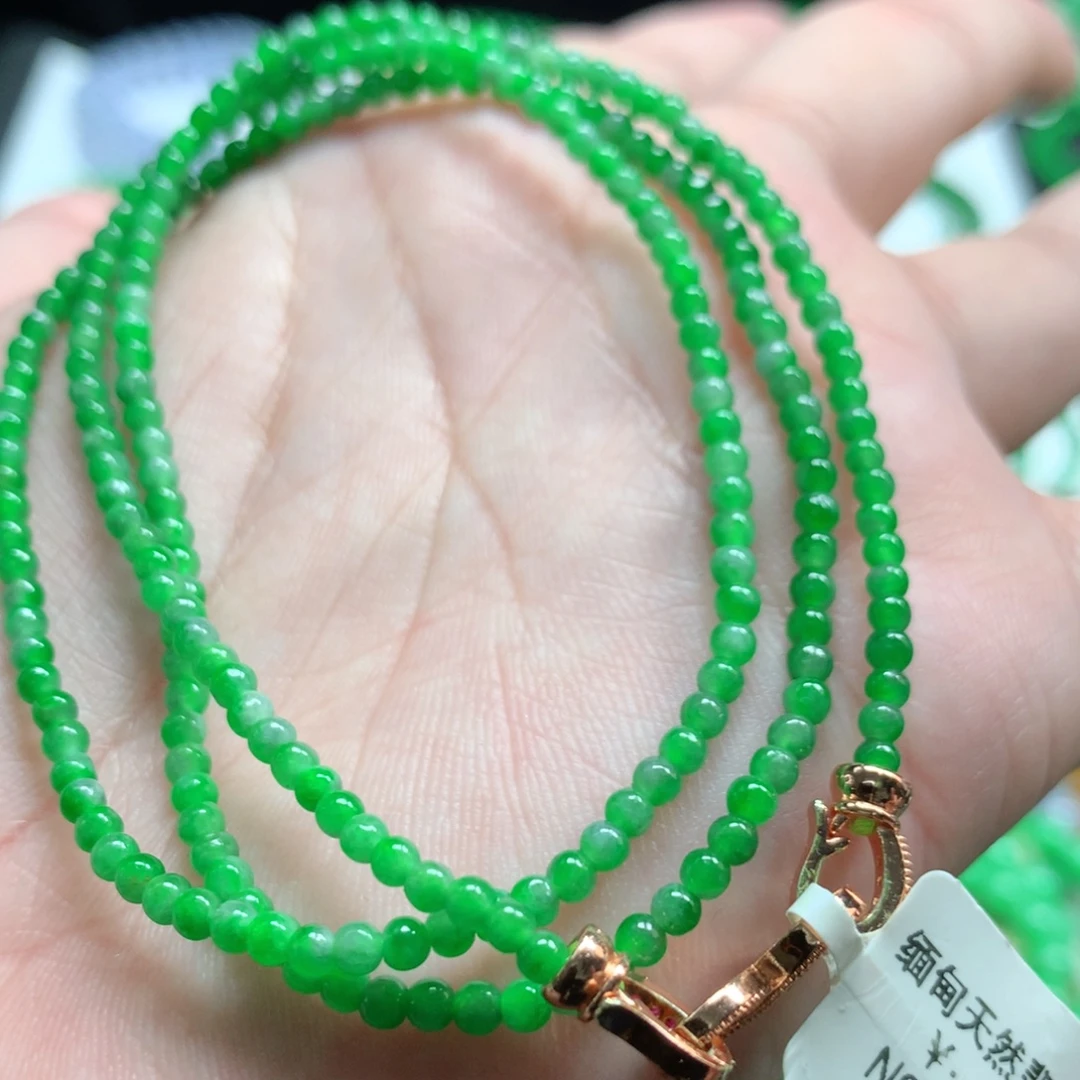 翡翠未镶嵌手链翡翠