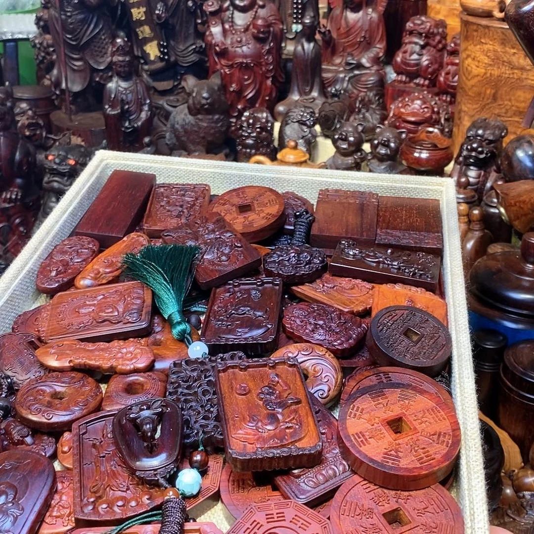 檀香紫檀（小叶紫檀）吊牌