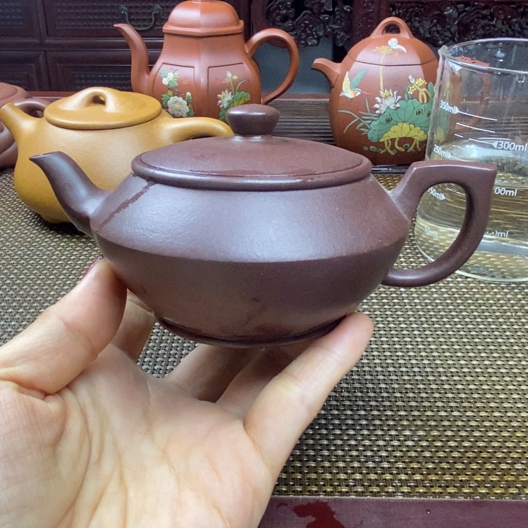 紫砂茶壶210紫砂壶紫泥