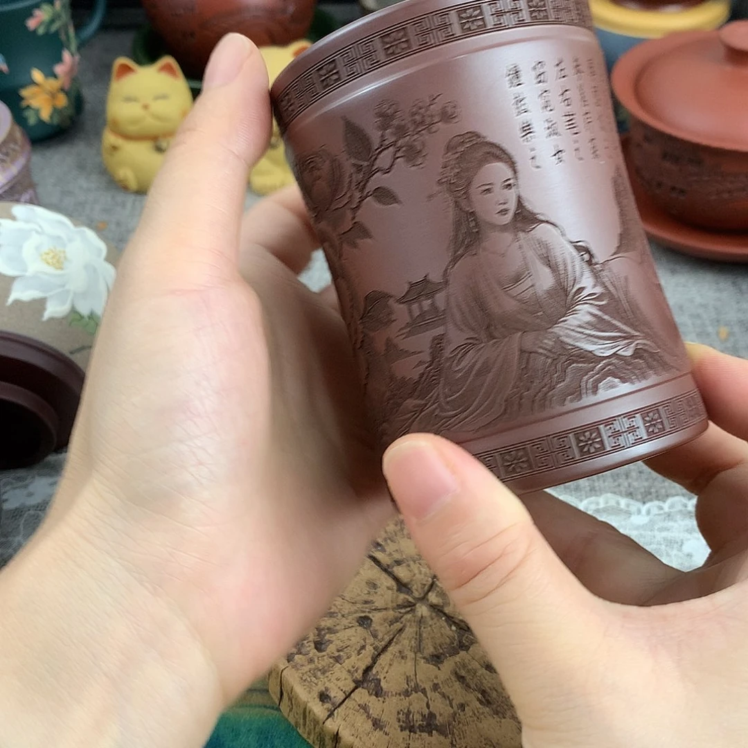 茶杯紫砂高端主人杯