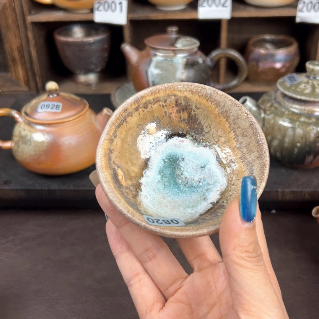 杯柴烧茶器主人杯