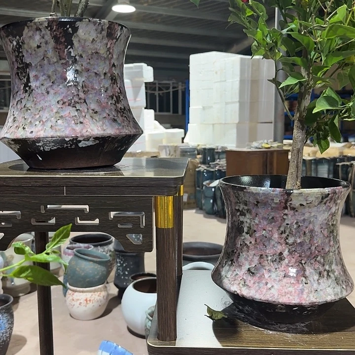 口径19高度21花盆两个