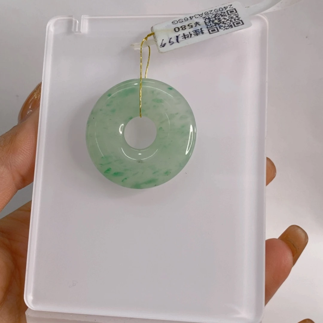 石英质玉未镶嵌吊坠(不含链)