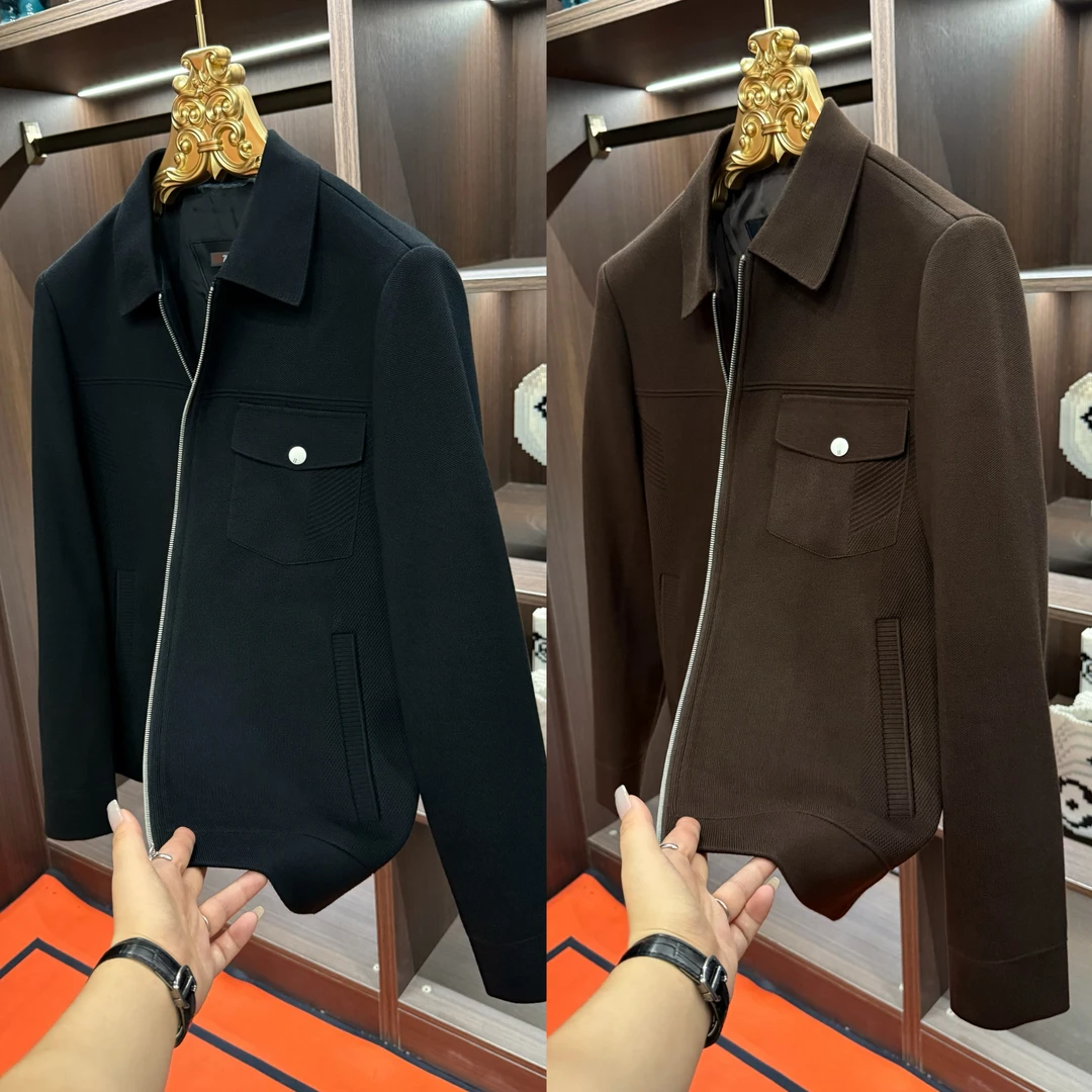 「星漓轻奢出品」9160/XINGLI/2025/高端欧货翻领休闲夹克