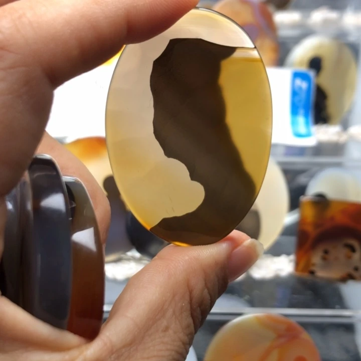 合金玛瑙/玉髓珠宝奇石136