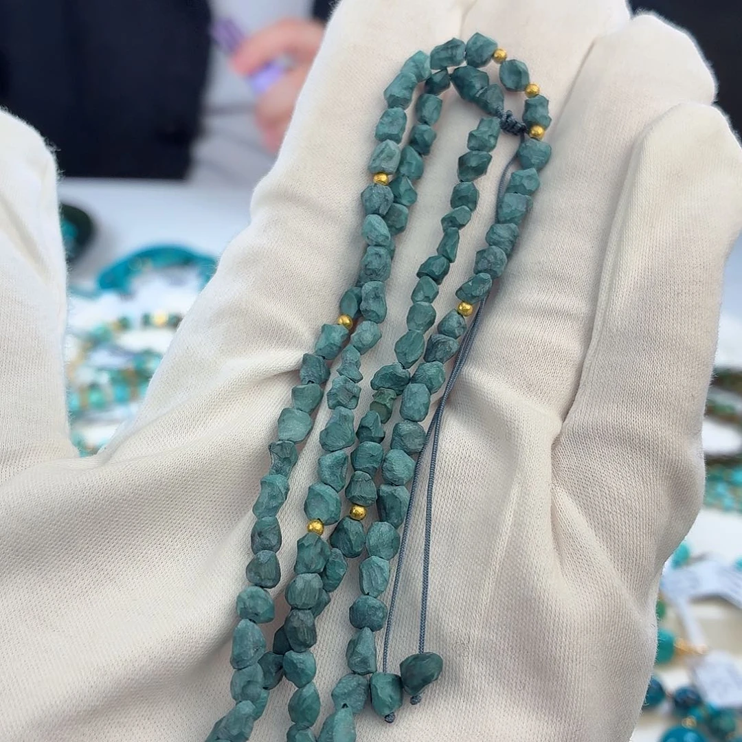 绿松石未镶嵌松石4.5mm