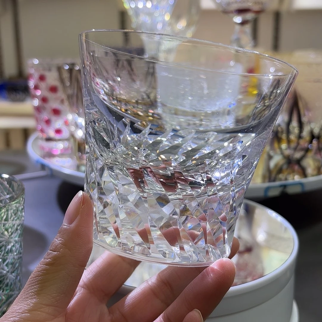 阳***橘水晶玻璃吸管款天使之翼