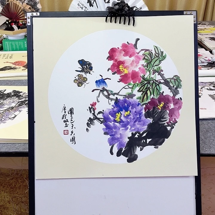 国画张圣敏先生纯手绘作品