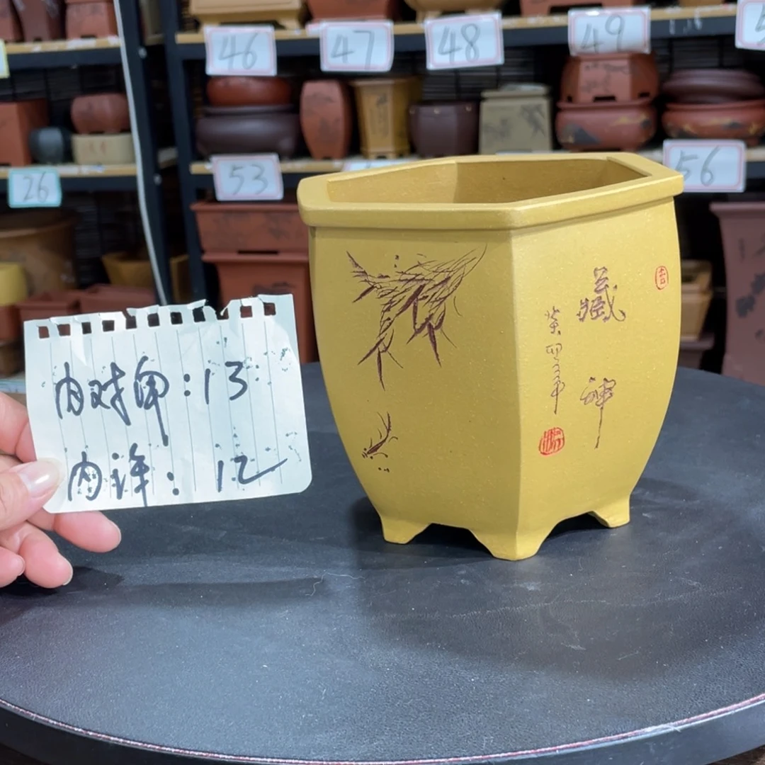 紫砂花盆紫砂等艺术作品