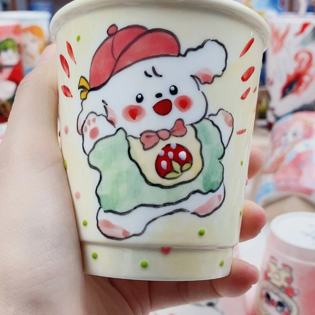 杯董董文创手绘陶瓷