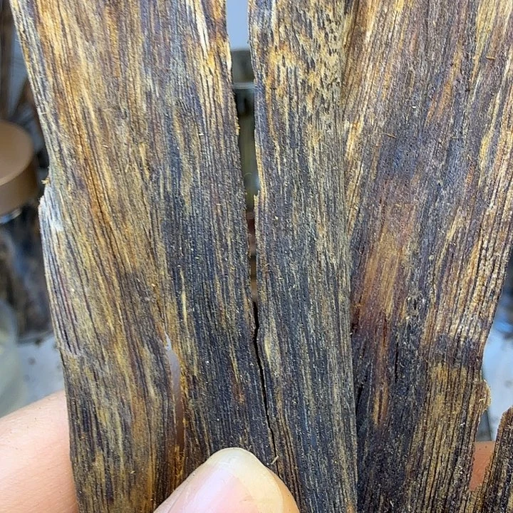 憨***呆线香棋楠的乌身高品质高皮油香香料10克