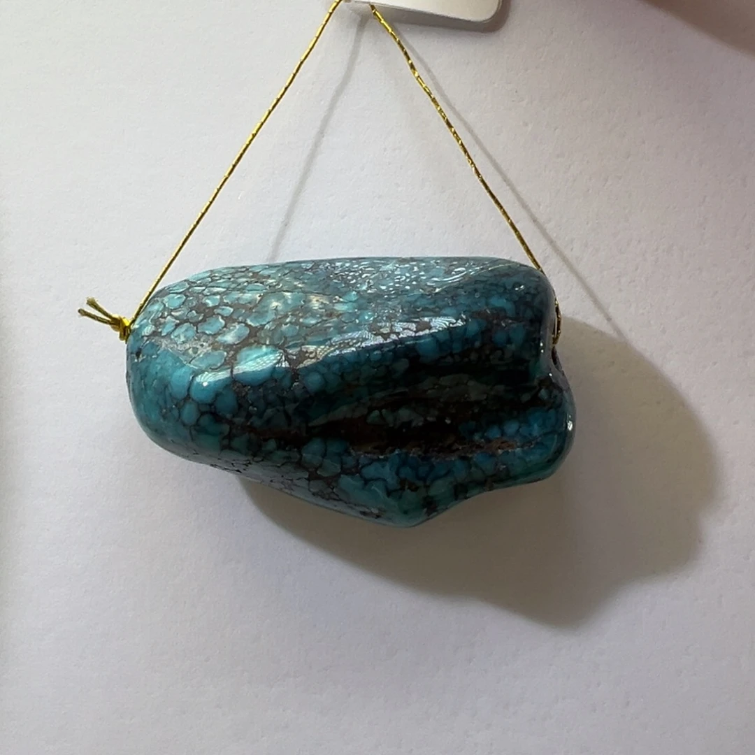 绿松石未镶嵌挂件