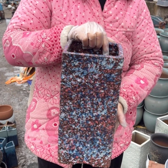 红陶口14高31瑕疵