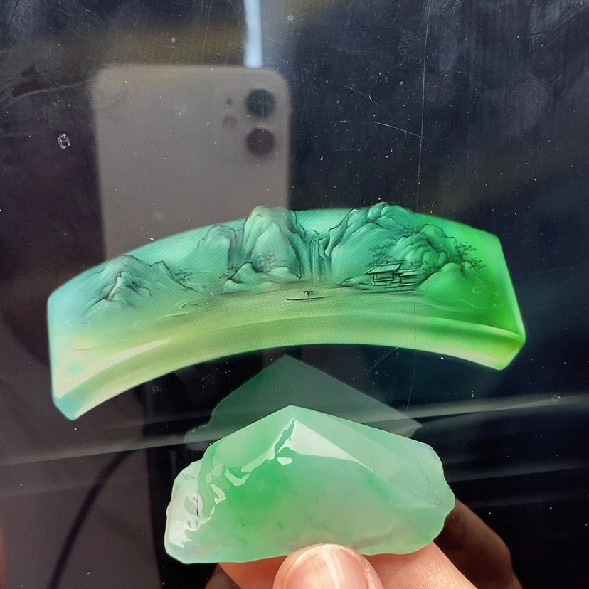 【闪购商品】未镶嵌定制翡翠包工
