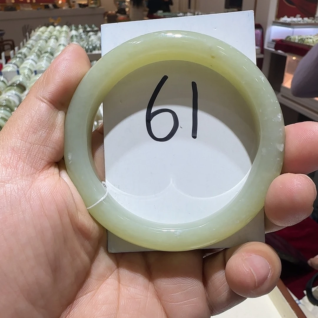 和田玉未镶嵌手镯915