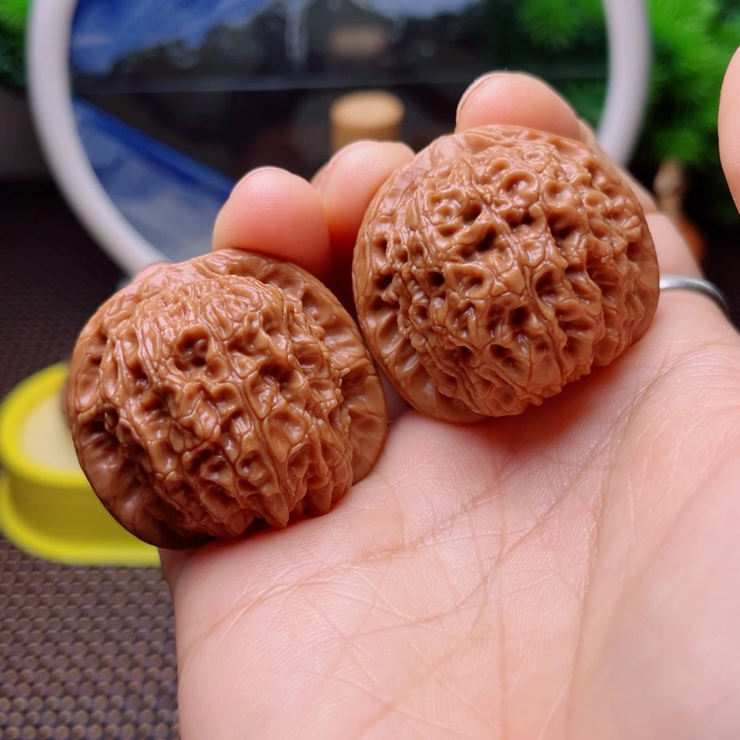 文玩核桃把件血麒麟39