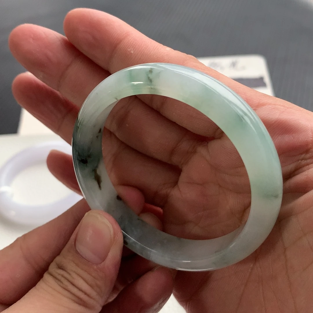 翡翠手镯未镶嵌16号 52.4