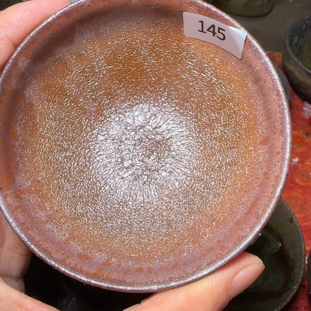 *****柴烧建盏茶盏茶杯145