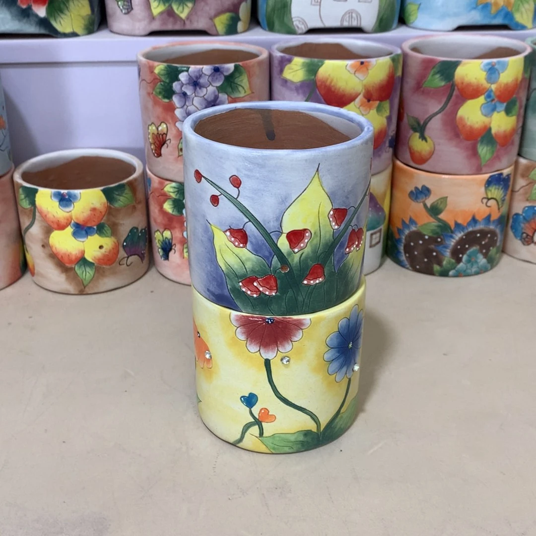 正品现货红陶花盆