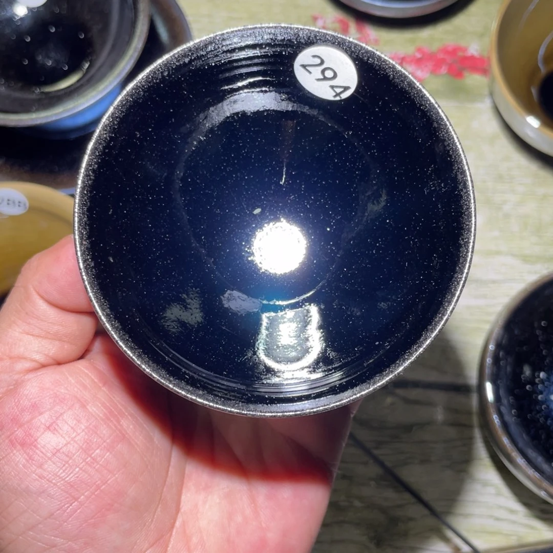 茶盏木木建盏茶器77微瑕