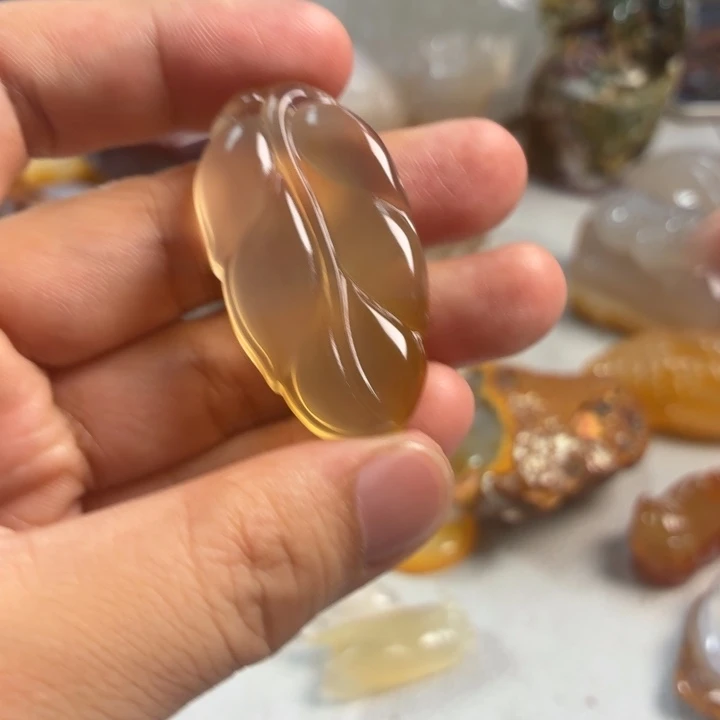 玛瑙/玉髓吊坠(不含链)未镶嵌