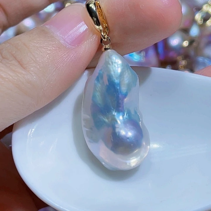 淡水珍珠未镶嵌颈饰