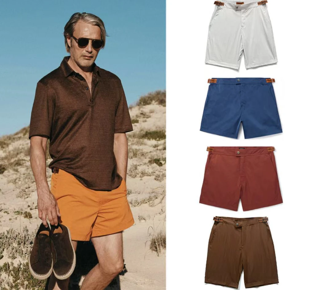 麦叔推荐 zz菅方道路系列源于意在利高奢级休闲短裤