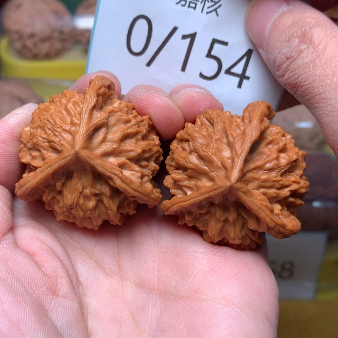 文玩核桃把件肉球盘山正本38