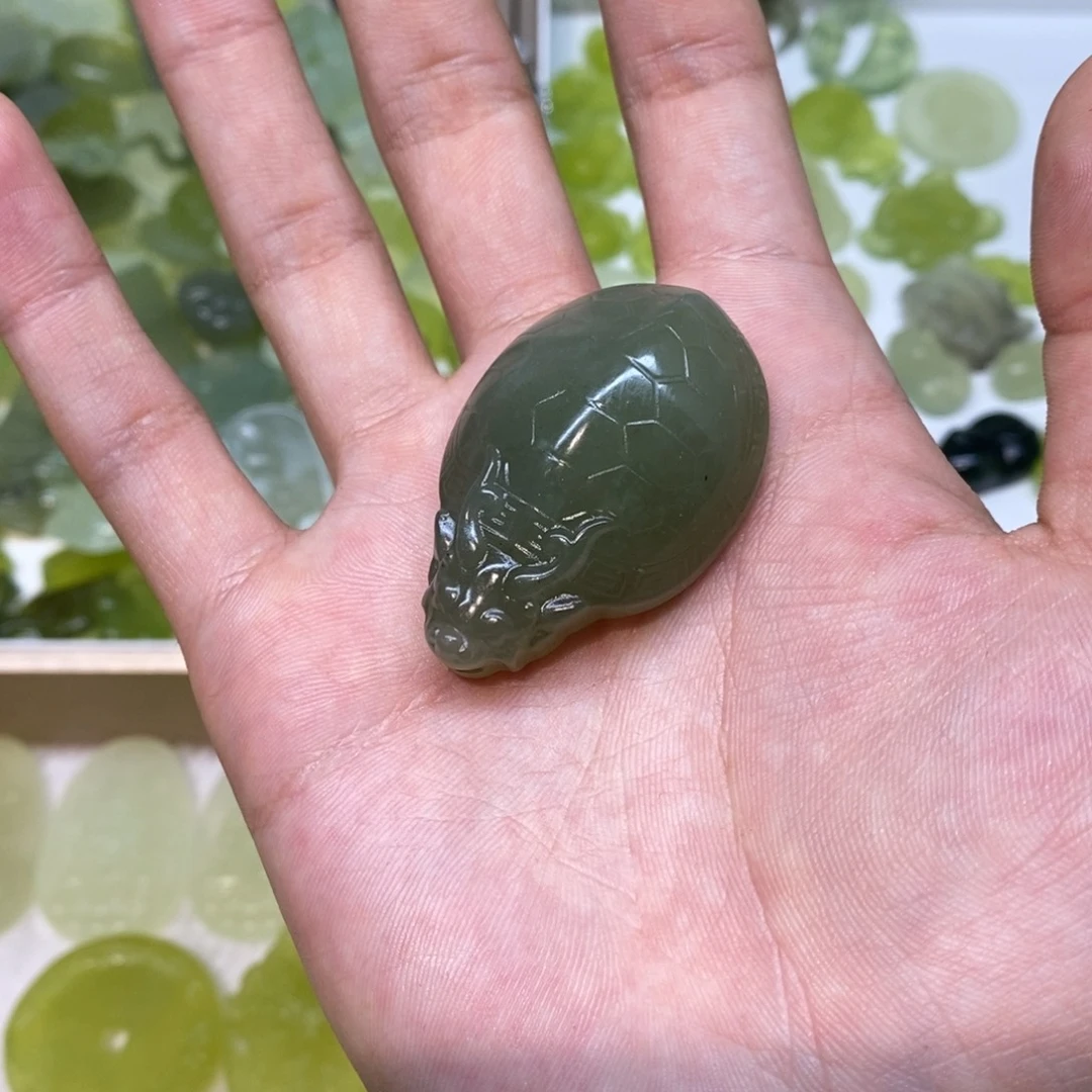 岫玉未镶嵌吊坠(不含链)