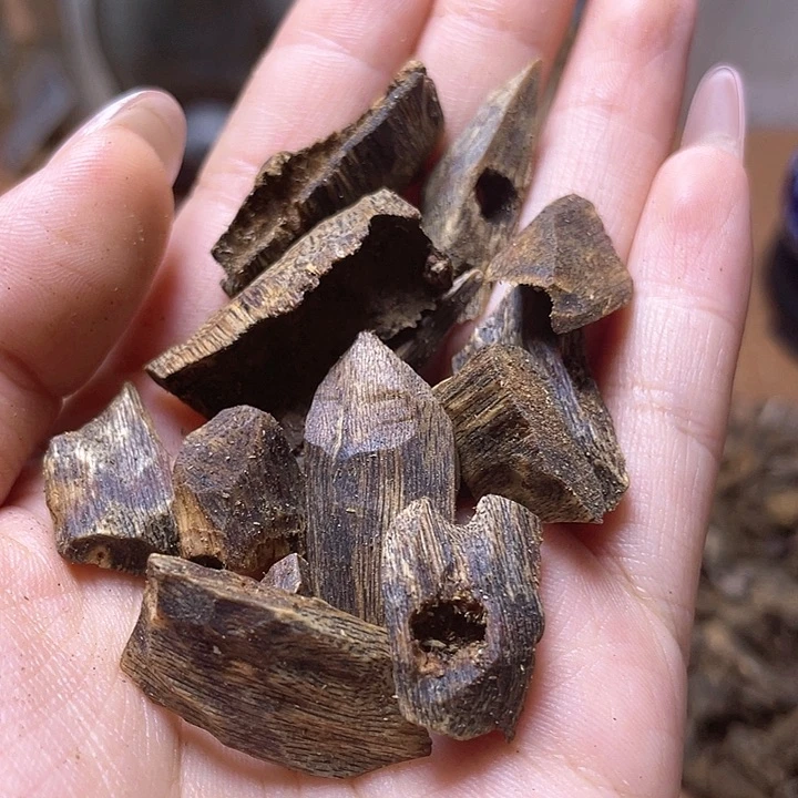 香榧木海南种植莺歌绿奇楠碎料10g新粉福利