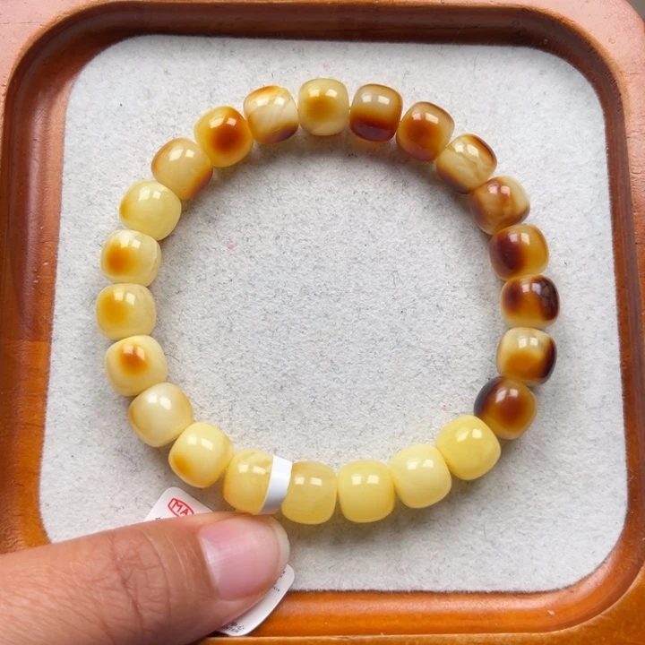 琥珀未镶嵌珠宝奇石M10号9.6+沁色老型