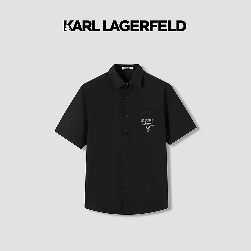 【臻享男装】KARL LAGERFELD卡尔拉格斐冬季衬衫老佛爷1K1D30504001