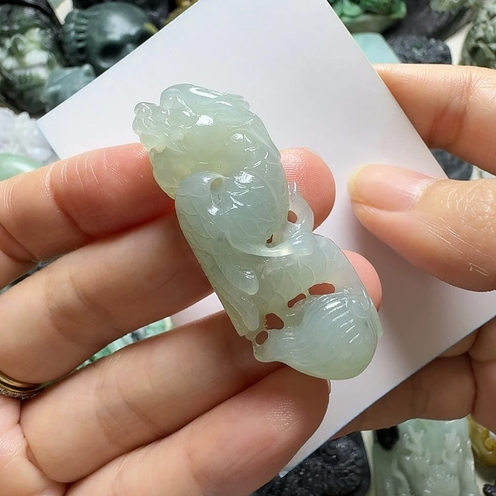 定制翡翠未镶嵌毛货