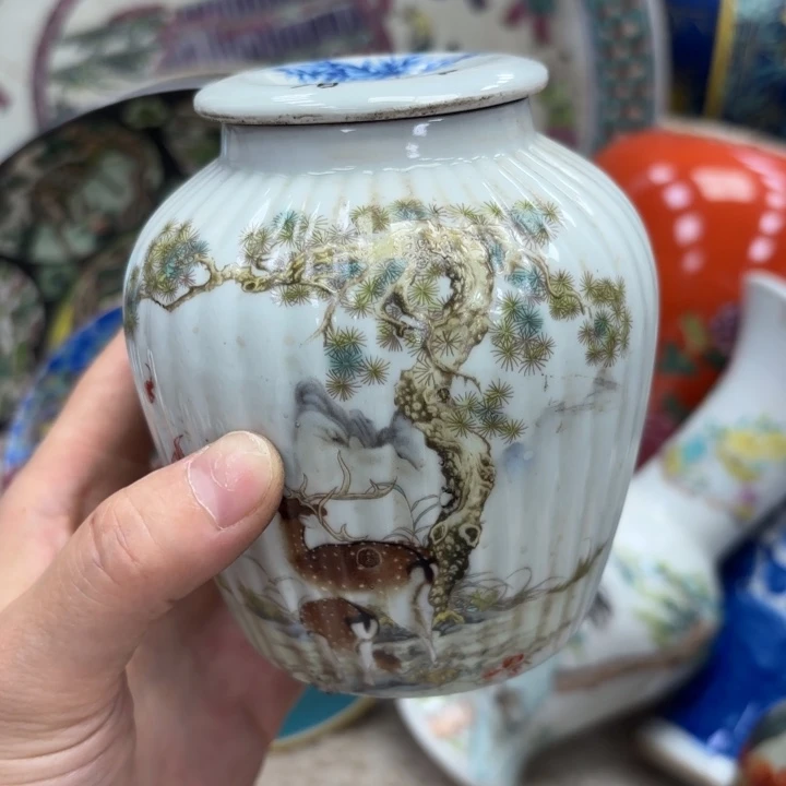 瓷片瓷器摆件 瓷器摆件