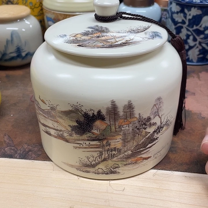 陶瓷罐茶叶罐密封罐储物罐