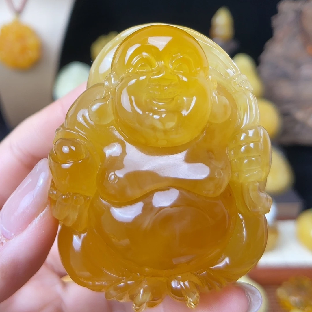 琥珀未镶嵌珠宝奇石