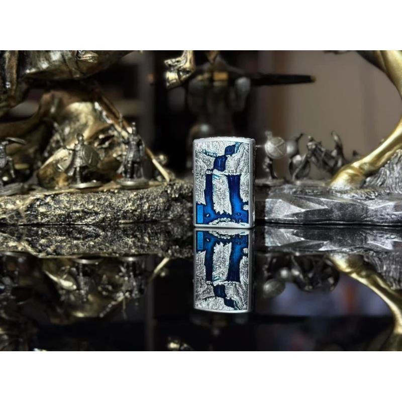 佐罗  本色高山流水 黄铜机身国风砂轮点火煤油机L（不赠送煤油） C