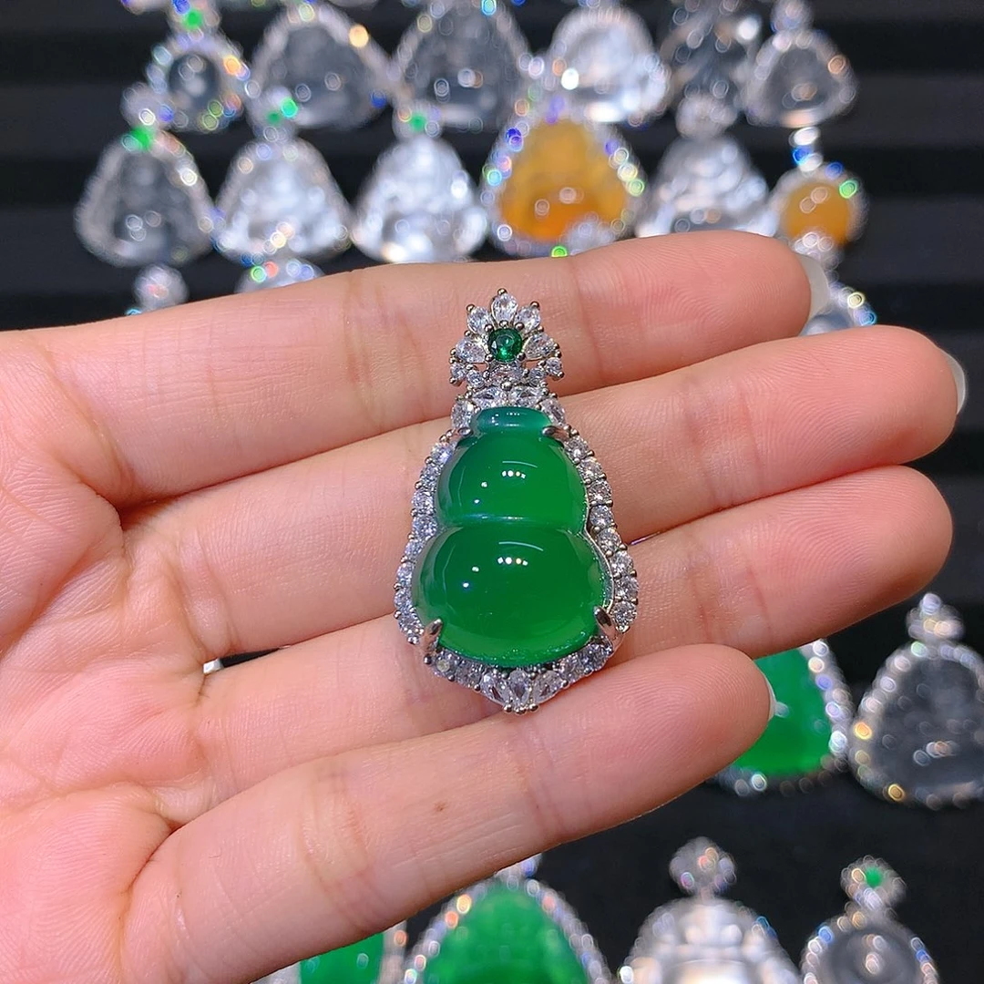 玛瑙/玉髓颈饰合金