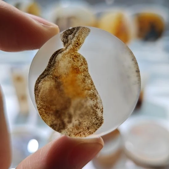 玛瑙/玉髓未镶嵌吊坠(不含链)28号