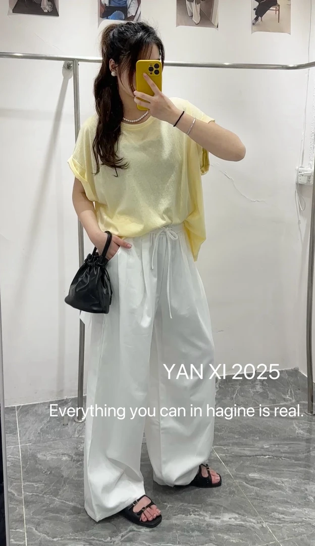 简约撞色短袖T恤女夏季新款宽松显瘦百搭(部分无吊牌介意勿拍)