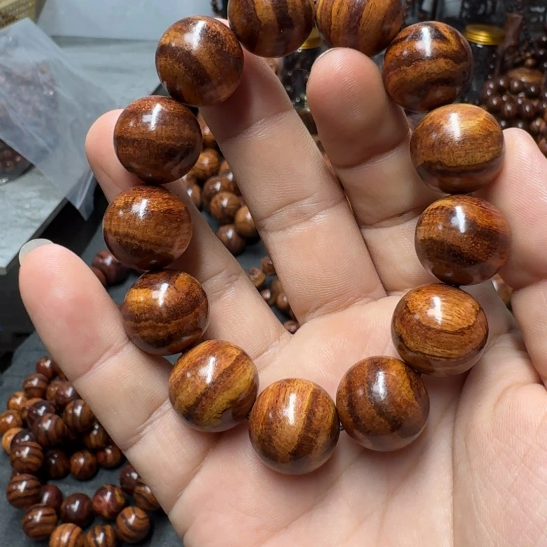 黄花梨/降香黄檀手串/手链小*弟1.8规格海黄手串