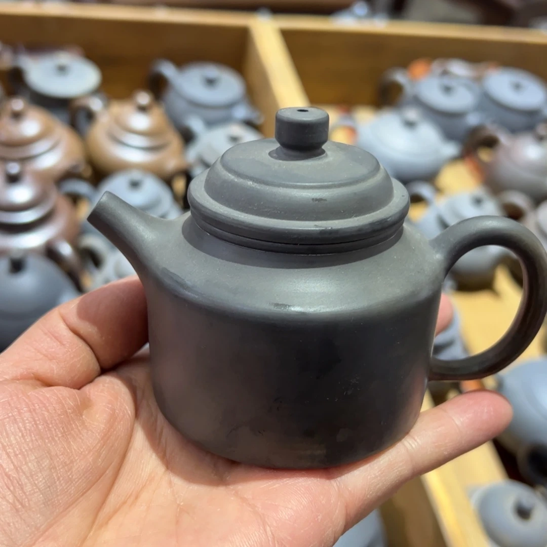 贵台龙窑柴烧茶壶150