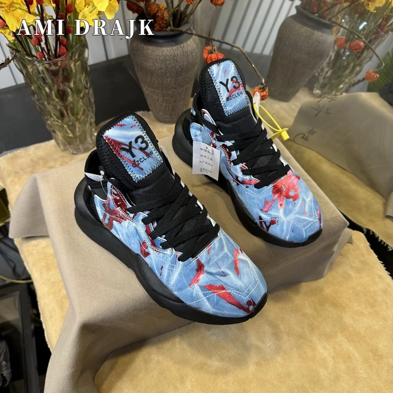 AMI DRAJK新款百搭！休闲板鞋男鞋3老爹鞋真皮系带运动跑步鞋情侣